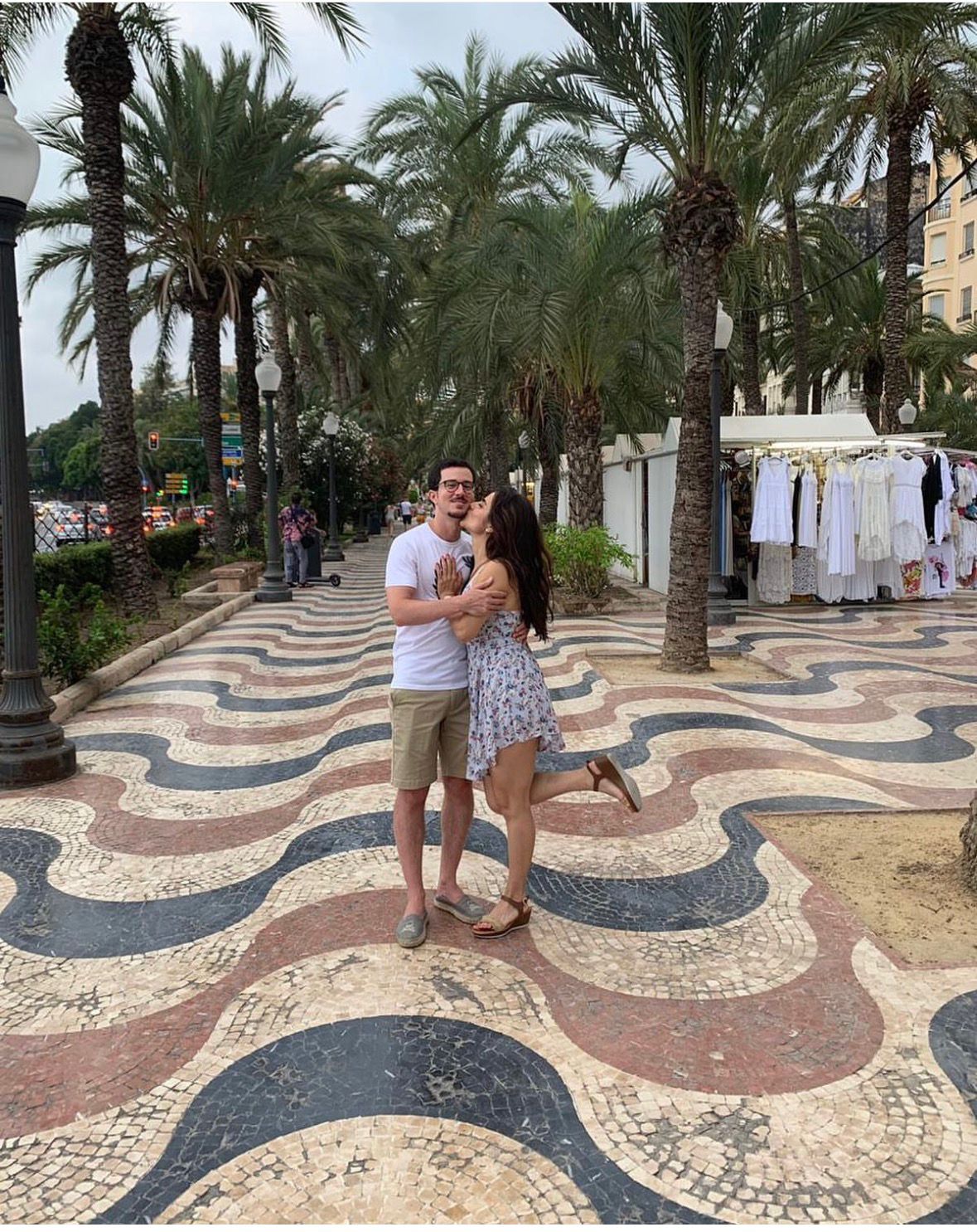 Xiu y Eduardo en Alicante
